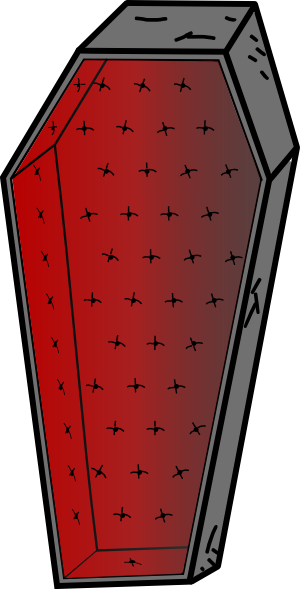 Coffin Clip Art at Clker.com - vector clip art online, royalty free