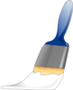 Paintbrush White Clip Art