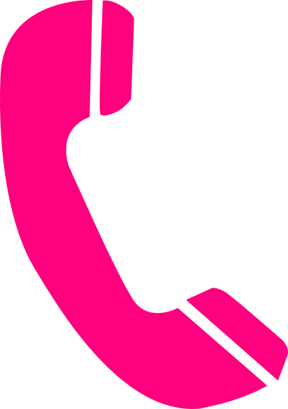 Pink Telephone Clip Art at Clker.com - vector clip art online, royalty