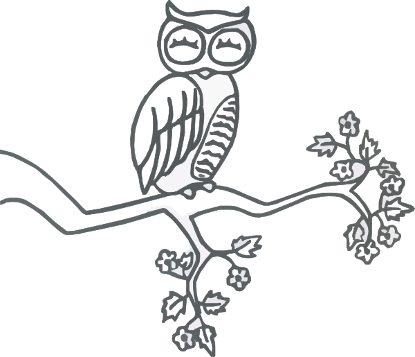 owl clip art outline - photo #46