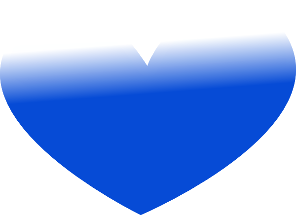 blue heart clip art free - photo #46