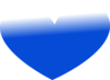 Blue Heart 2 Clip Art