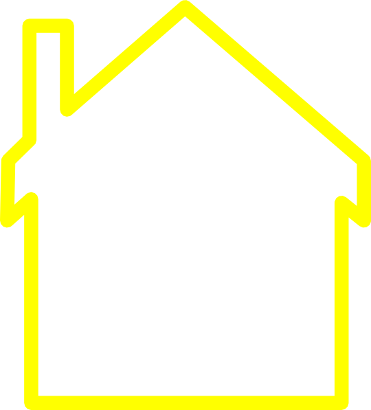 clipart yellow house - photo #7