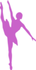 Ballet Medium Pink Clip Art