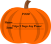 Sign Up Pumpkin Clip Art