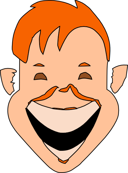 man laughing clipart - photo #39