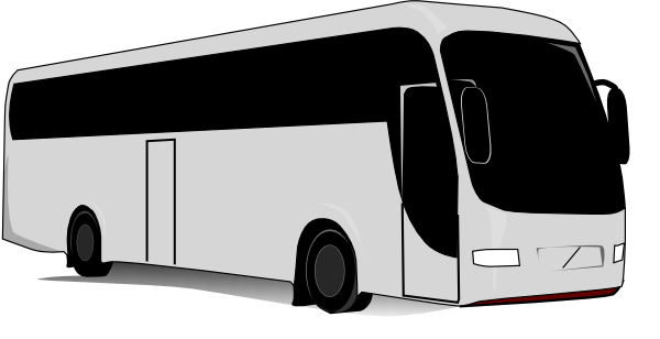 charter bus clipart - photo #5