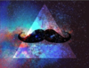 Mustache In Space Clip Art