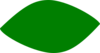 Simple Green Leaf3 Clip Art