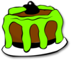 Halloween Cake Clip Art