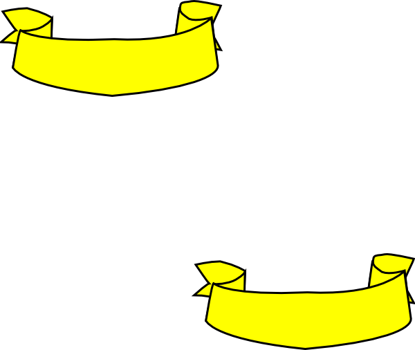 clip art yellow ribbon - photo #14
