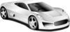 White Sports Car Clip Art