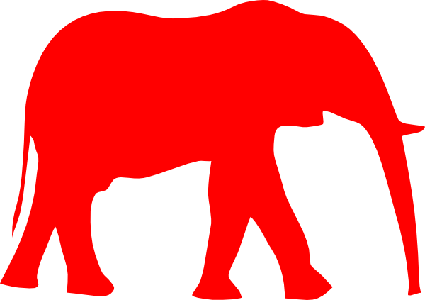 free republican elephant clipart - photo #8