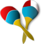 Maracas Colombia 2 Clip Art