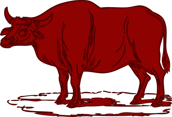clipart brown cow - photo #39