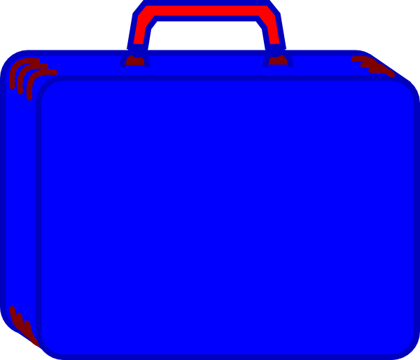 Blue Lunch Box Clip Art at  - vector clip art online, royalty free  & public domain
