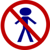 No Standing Clip Art