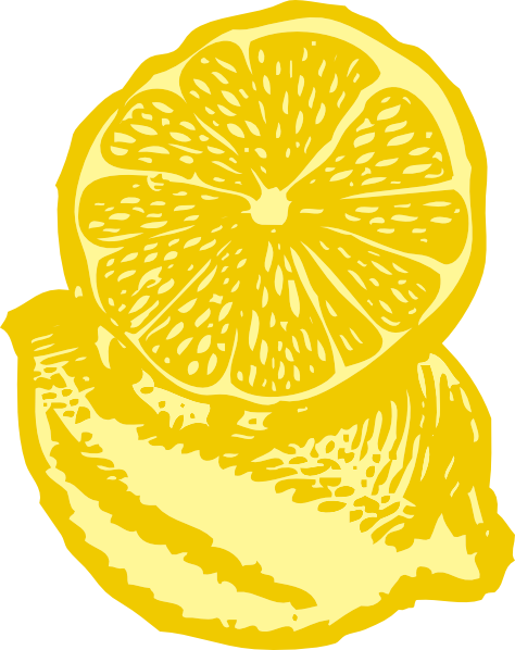 yellow lemon clipart - photo #43