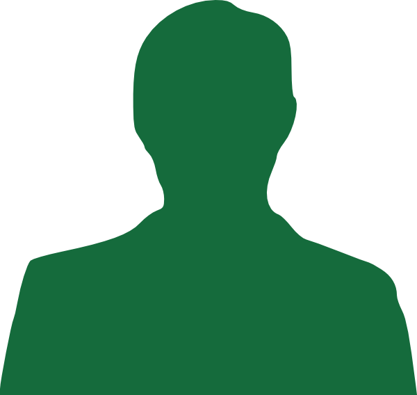 human silhouette clipart. Green Man Silhouette clip art
