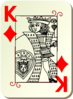 King Of Diamonds Clip Art