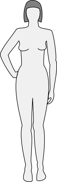 drawing female form