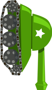 Green Tank Clip Art