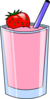 Strawberry Smoothie Clip Art