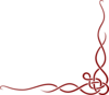 Celtic Vine-red 180 Clip Art