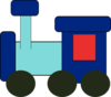 Toy Train Clip Art