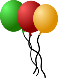 Balloons Clip Art at Clker.com - vector clip art online, royalty free