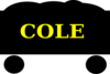 Cole Train Silhouette Clip Art