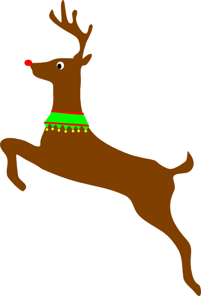 clipart of reindeer - photo #16