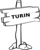 Turin Sign Clip Art