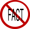 Not A Fact Clip Art