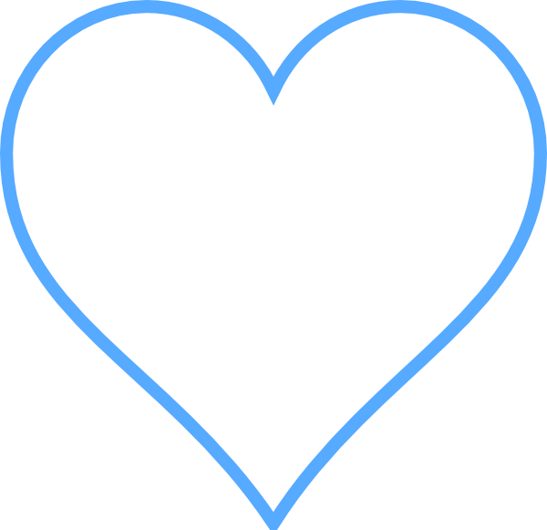 blue heart clip art free - photo #16