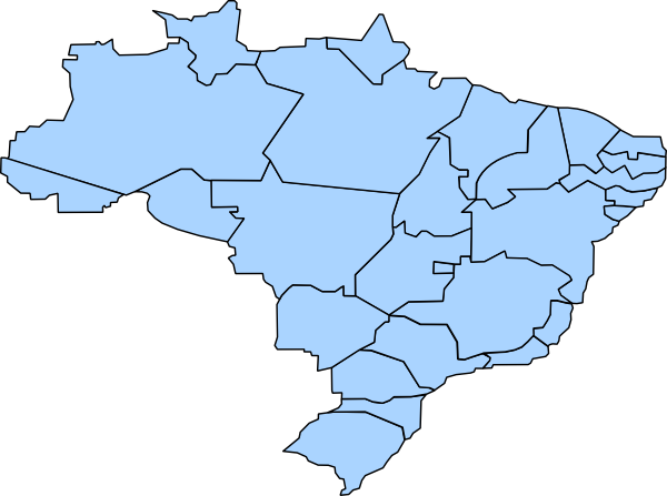 clipart mapa do brasil - photo #4