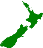 New Zealand Map Image Clip Art