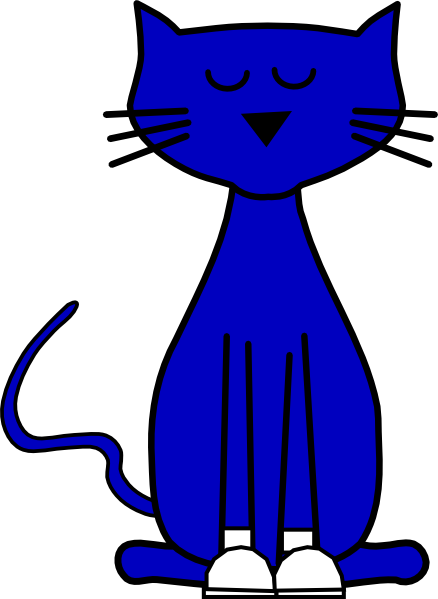 pete the cat free clipart - photo #4