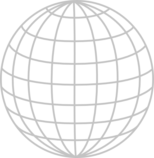 Silver Wire Globe 9pt Clip Art At Vector Clip Art Online
