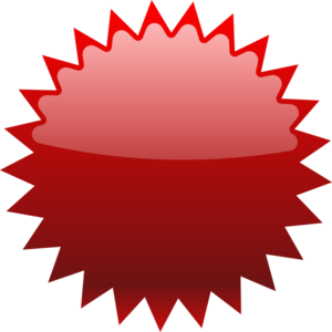 $45 Red Star Price Tag Clip Art at  - vector clip art online,  royalty free & public domain
