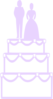 Purple Cake Clip Art