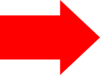 Red Right Arrow Clip Art
