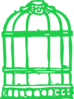 Green Birdcage Clip Art