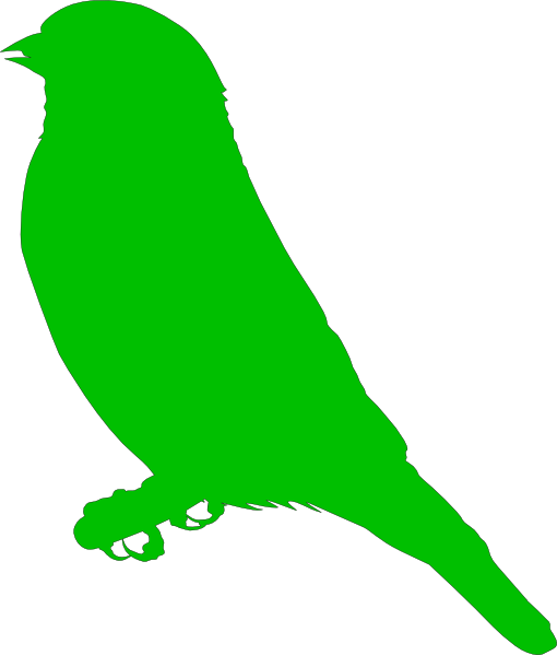 green bird clipart - photo #8