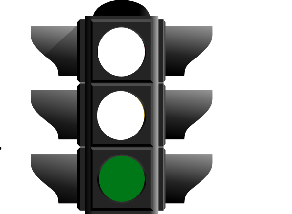 free clipart traffic light green - photo #9