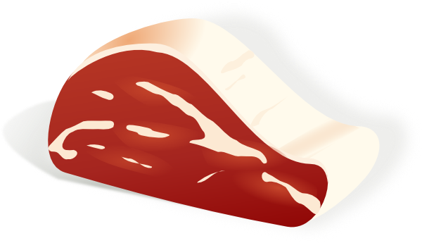 raw meat clipart - photo #11
