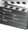 Movie Clapper Board Clip Art