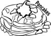 Pancakes Clip Art