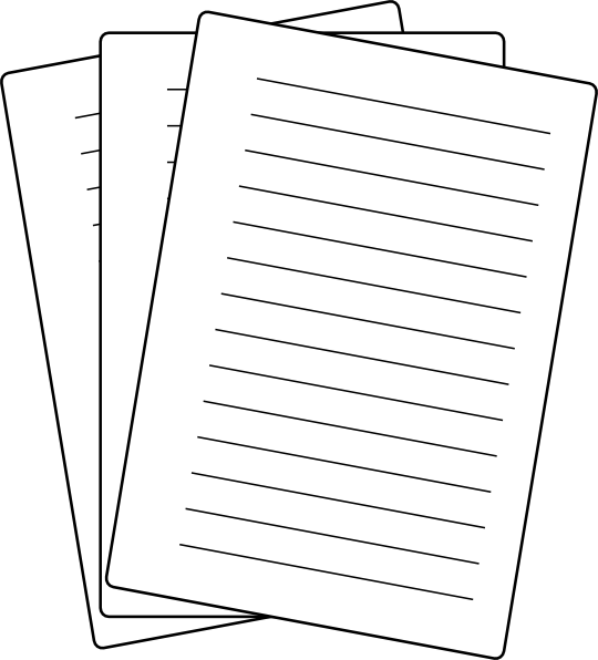 free clipart test paper - photo #35