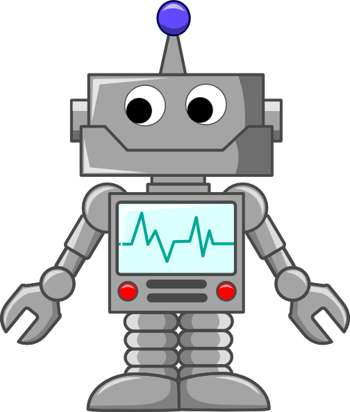 clipart of a robot - photo #1